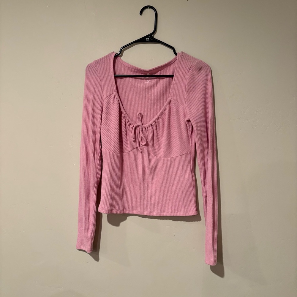 NWT Hollister Tie Front Shirt | Size: Large